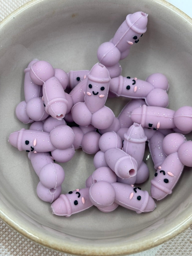 Silicone Focal Bead | 517 Doodle