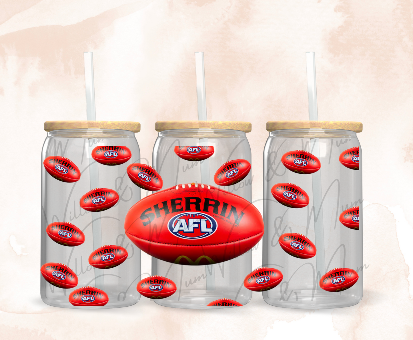 2025 |UV DTF 16OZ WRAP - Sports - Ball 1