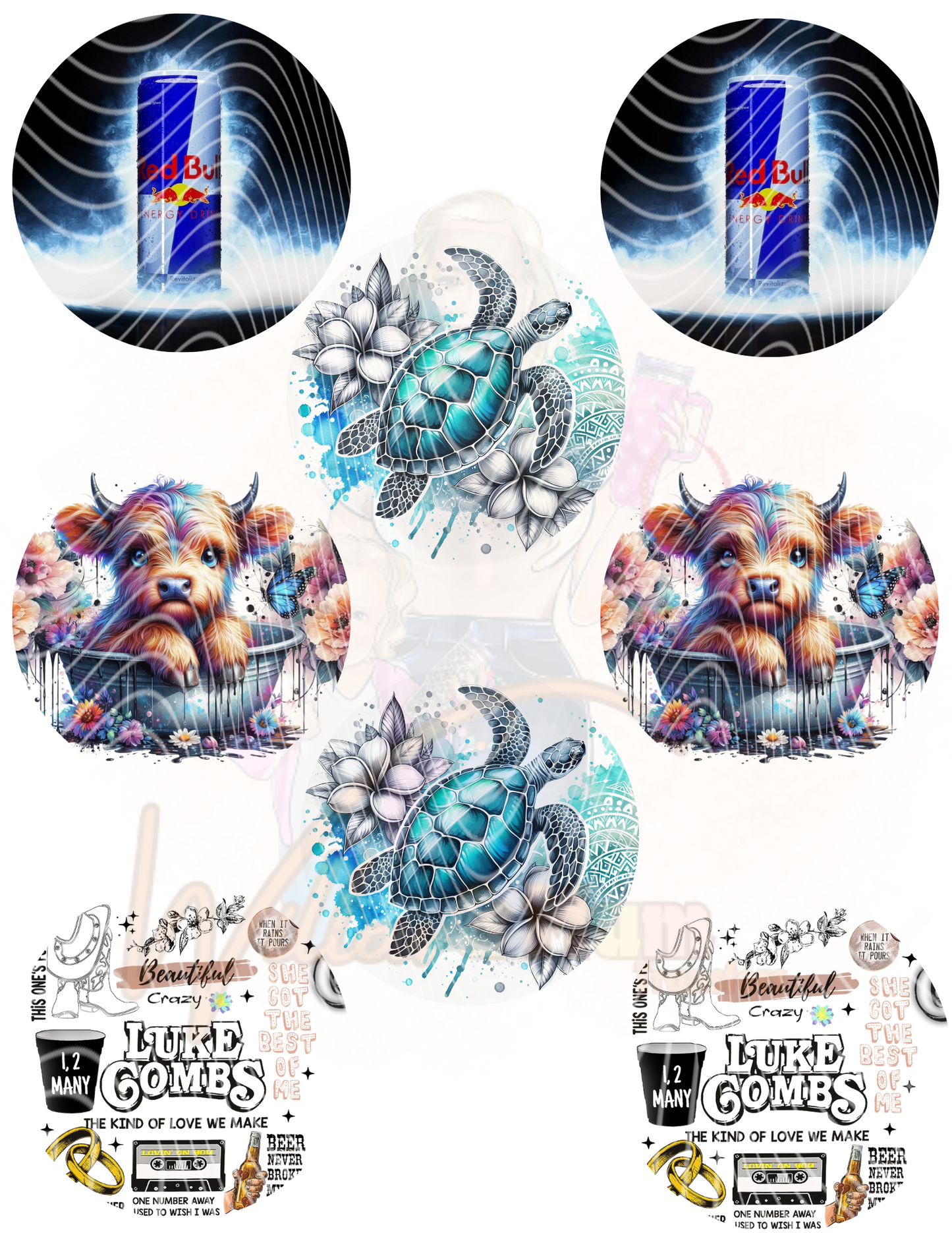 Members Exclusive | Sublimation Prints | Car Coaster | 11