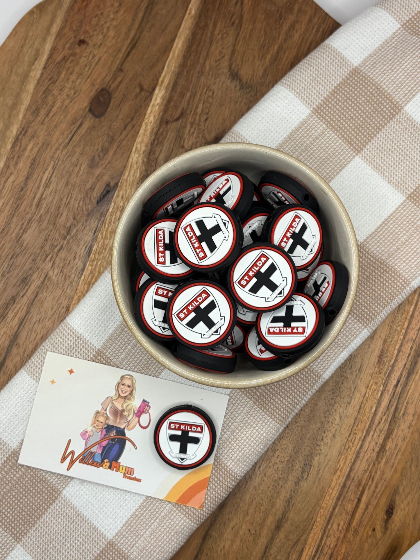 Silicone Focal Bead - AFL - ST K.F.C