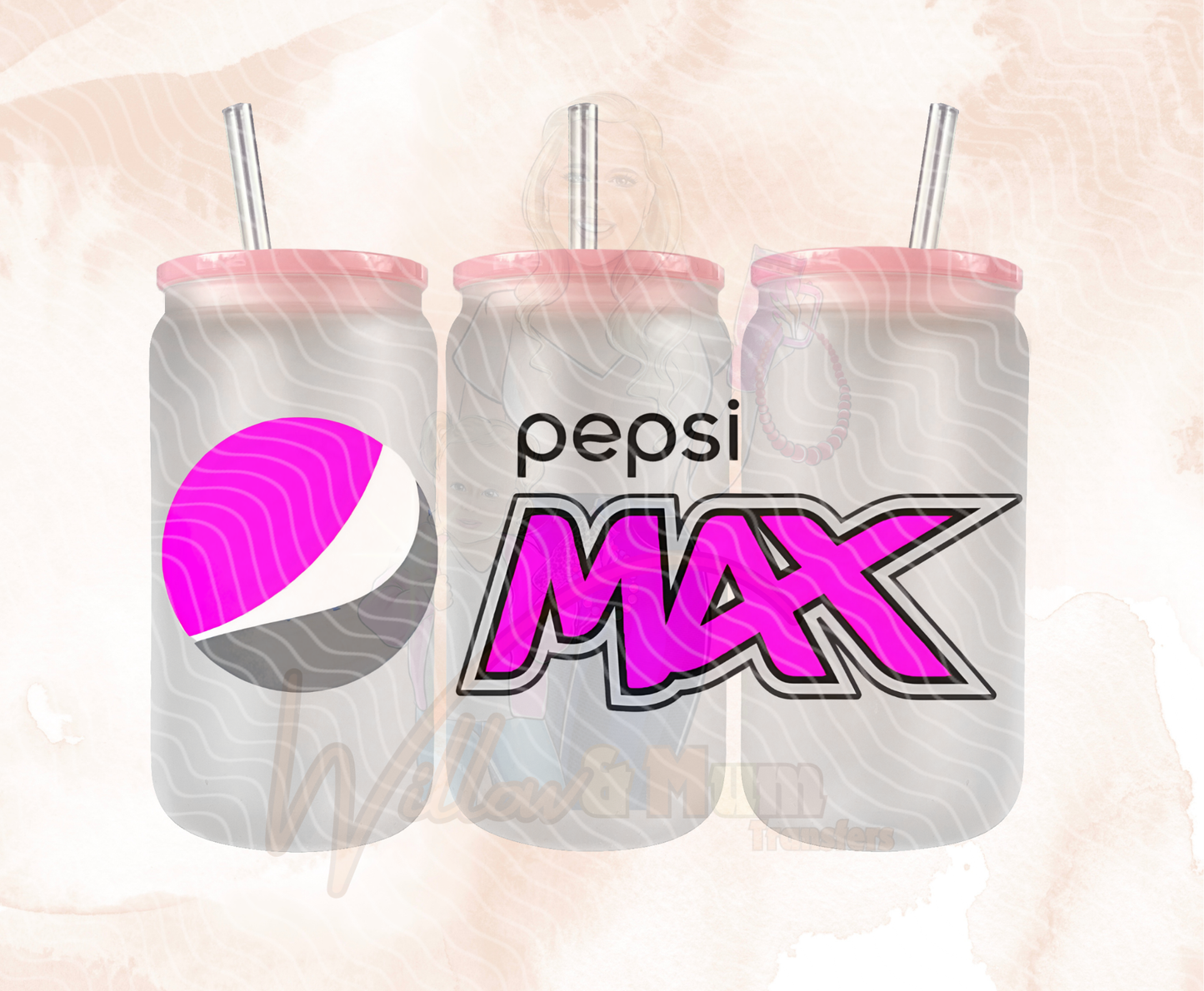 2025 | UV DTF 16OZ WRAP | 2211 | Pepsi max