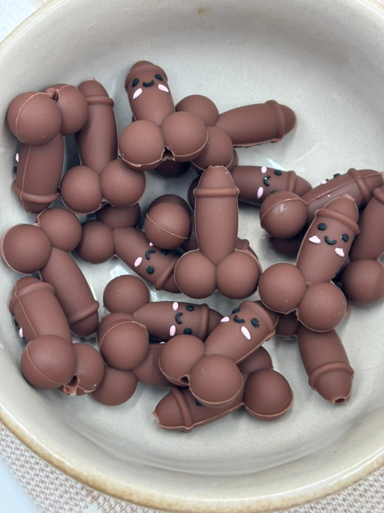 3D Silicone Focal Bead | 357 | Doodle