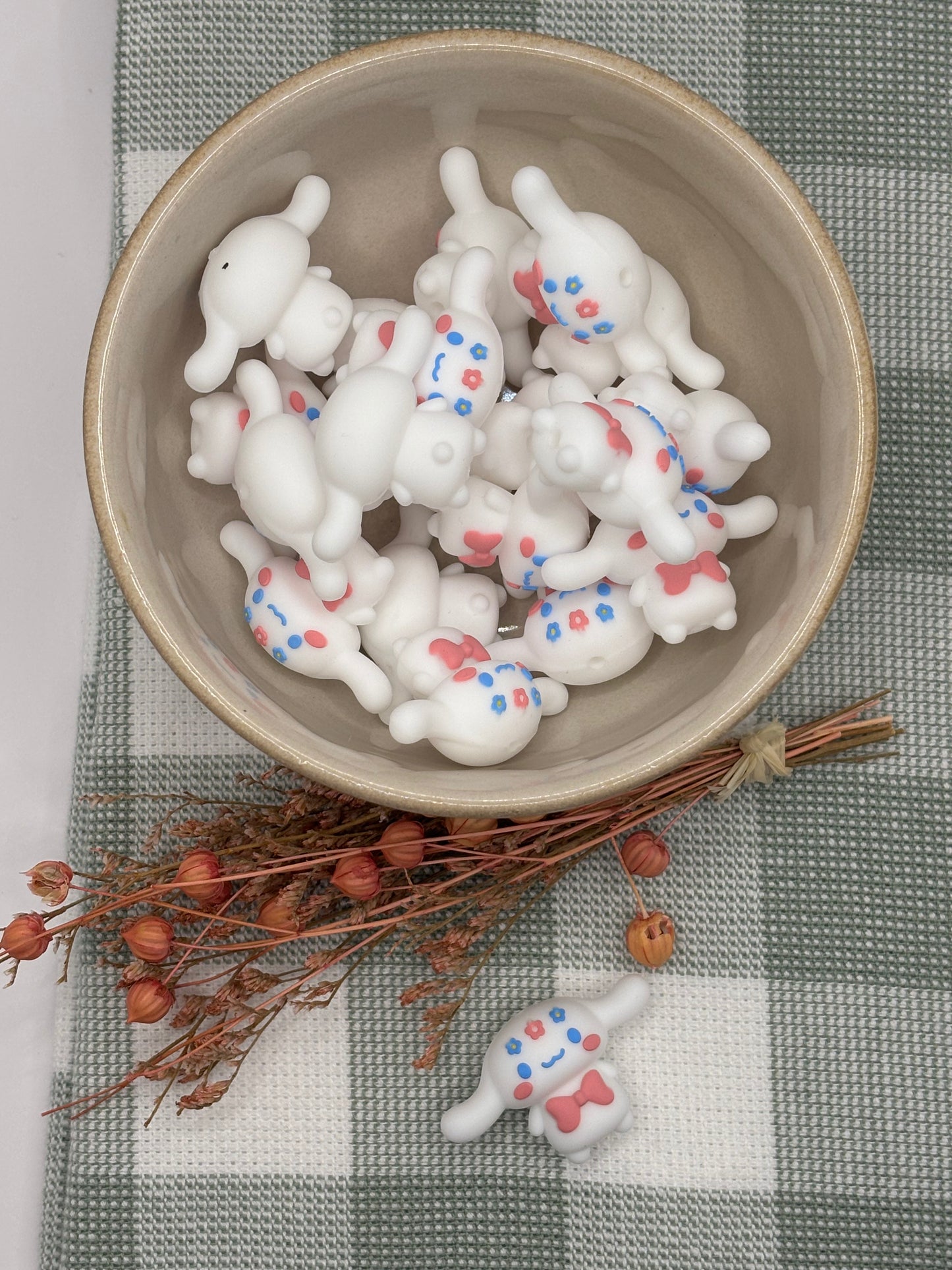 3D Silicone Focal Bead | 358 | Cinnamon roll