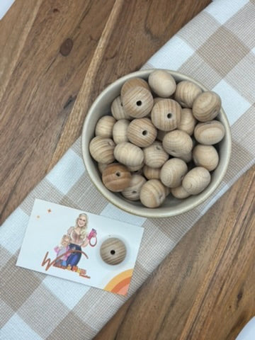 Beads Wooden |  22mm  abacus