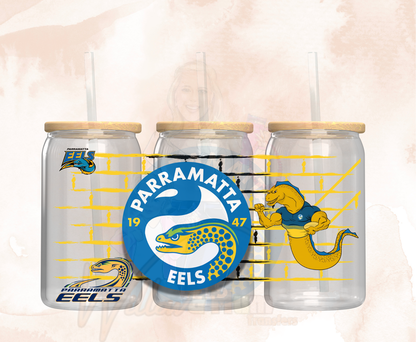 2025 |UV DTF 16OZ WRAP - Sports NRL - Eels 2