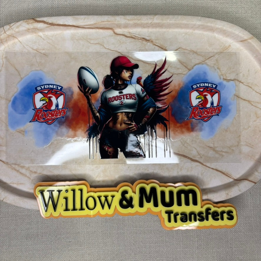 2025 | UV DTF 16OZ WRAP | Sports Roosters 4