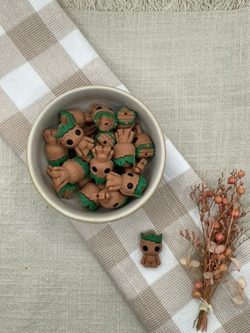 3D Silicone Focal Bead - 118