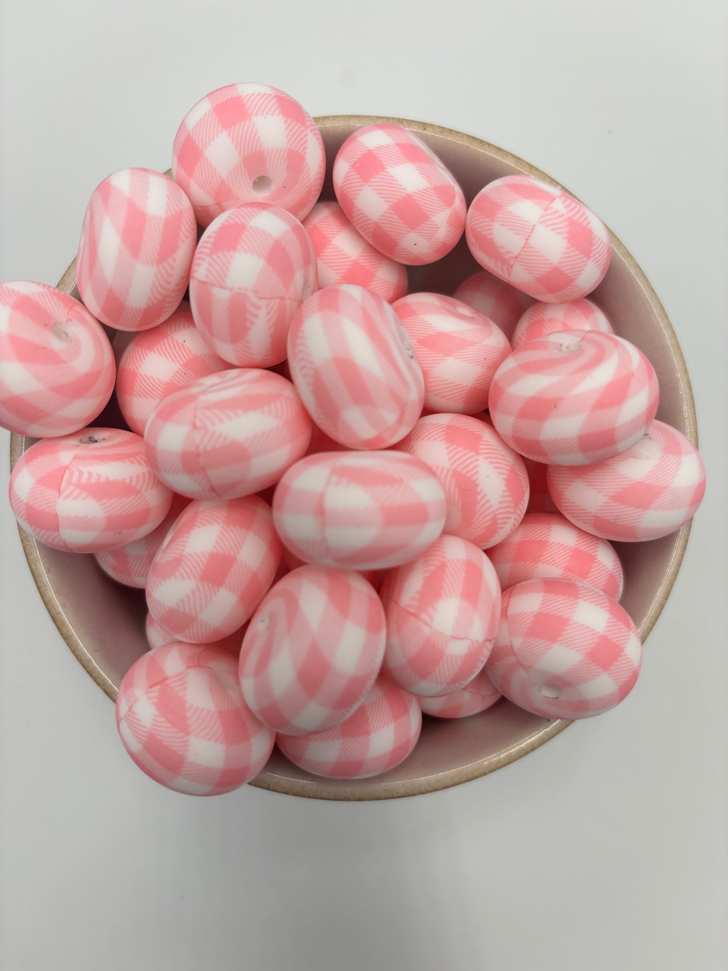 Beads 22mm silicone abacus| 10 Patterned