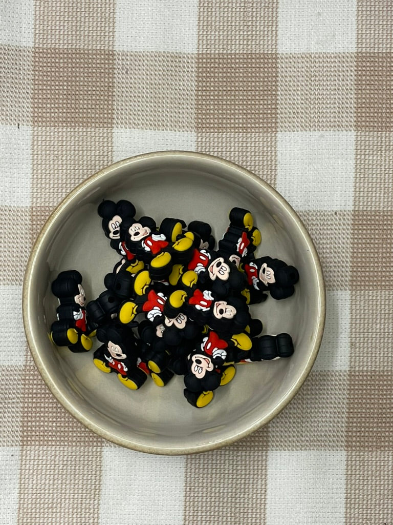 Silicone Focal Bead | 531 micky mouse