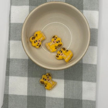 Silicone Focal Bead | 383 | Simba