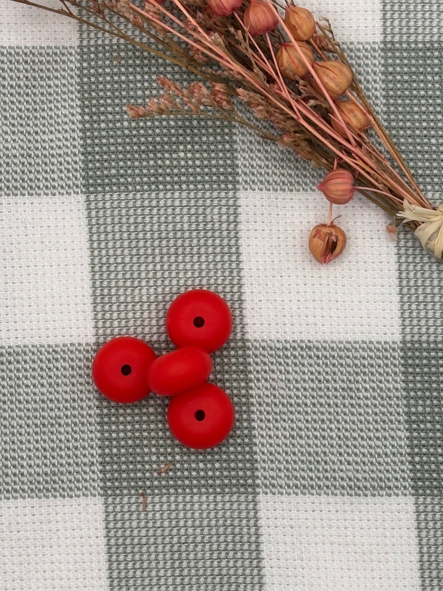 6 | Red | 14mm silicone abacus