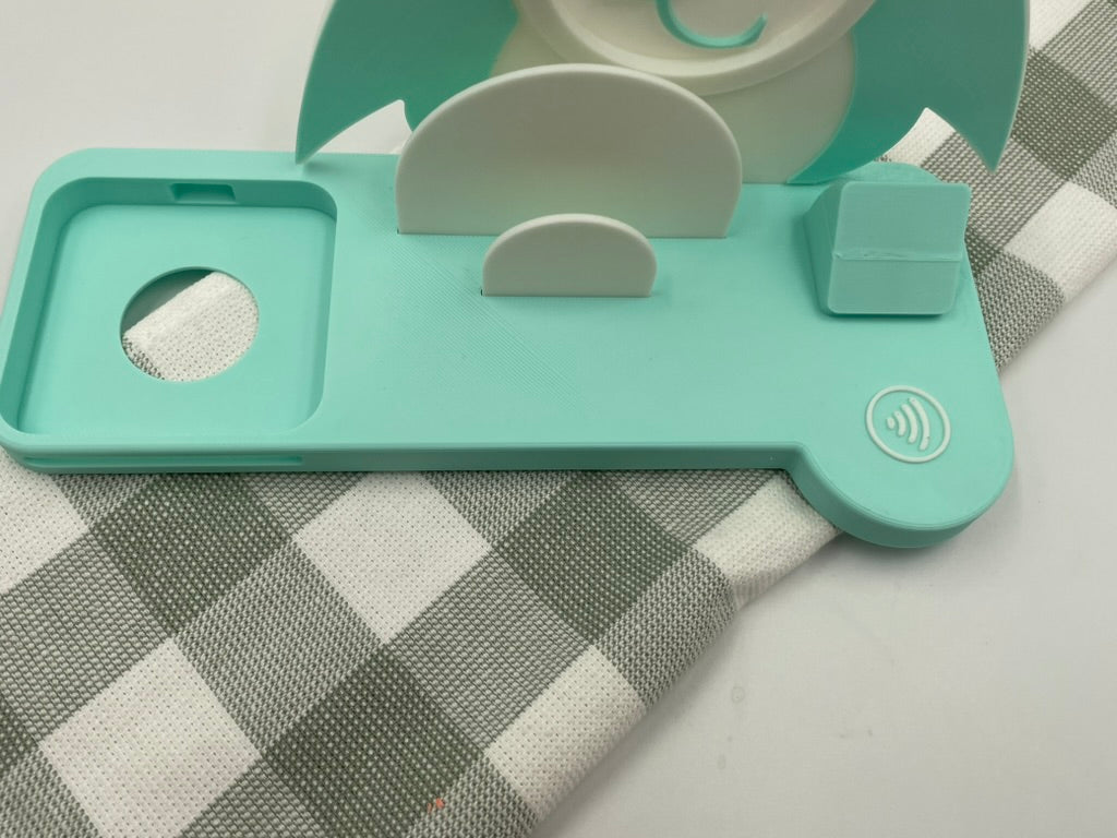 Square Reader + Business Card Holder NFC Display Base