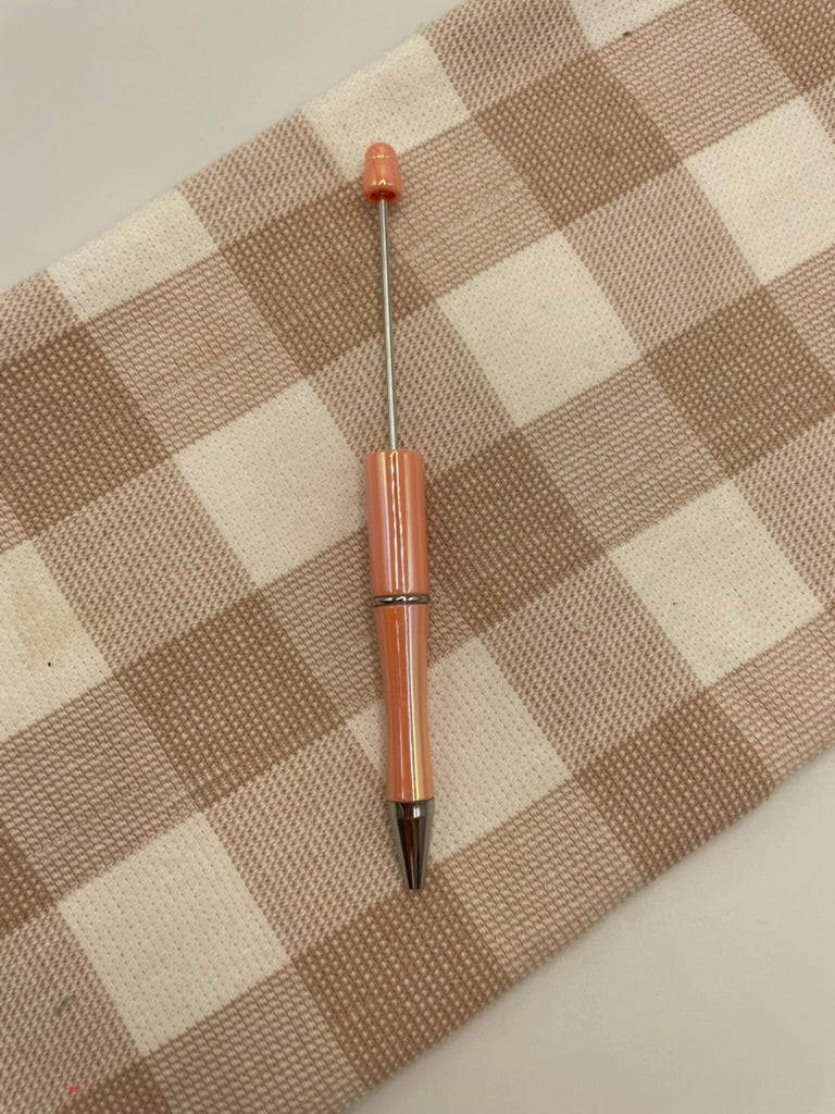 Bead-able Pen Blank | Peach 1