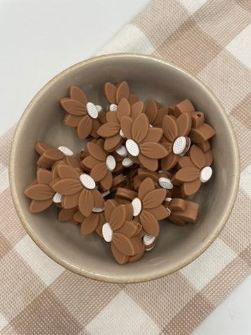 Silicone Focal Bead | Flower | 462