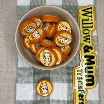 Silicone Focal Bead | 375 Bingo