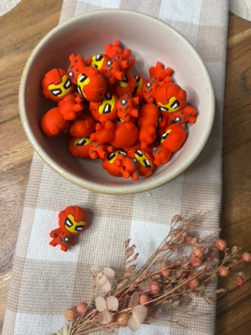 3D Silicone Focal Bead - 224