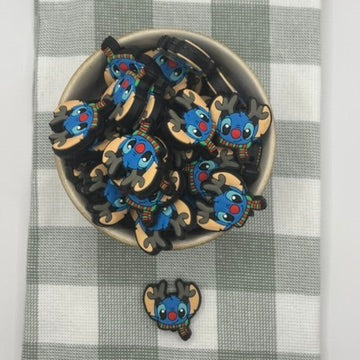 Silicone Focal Bead | 504 | Christmas Stitch 2