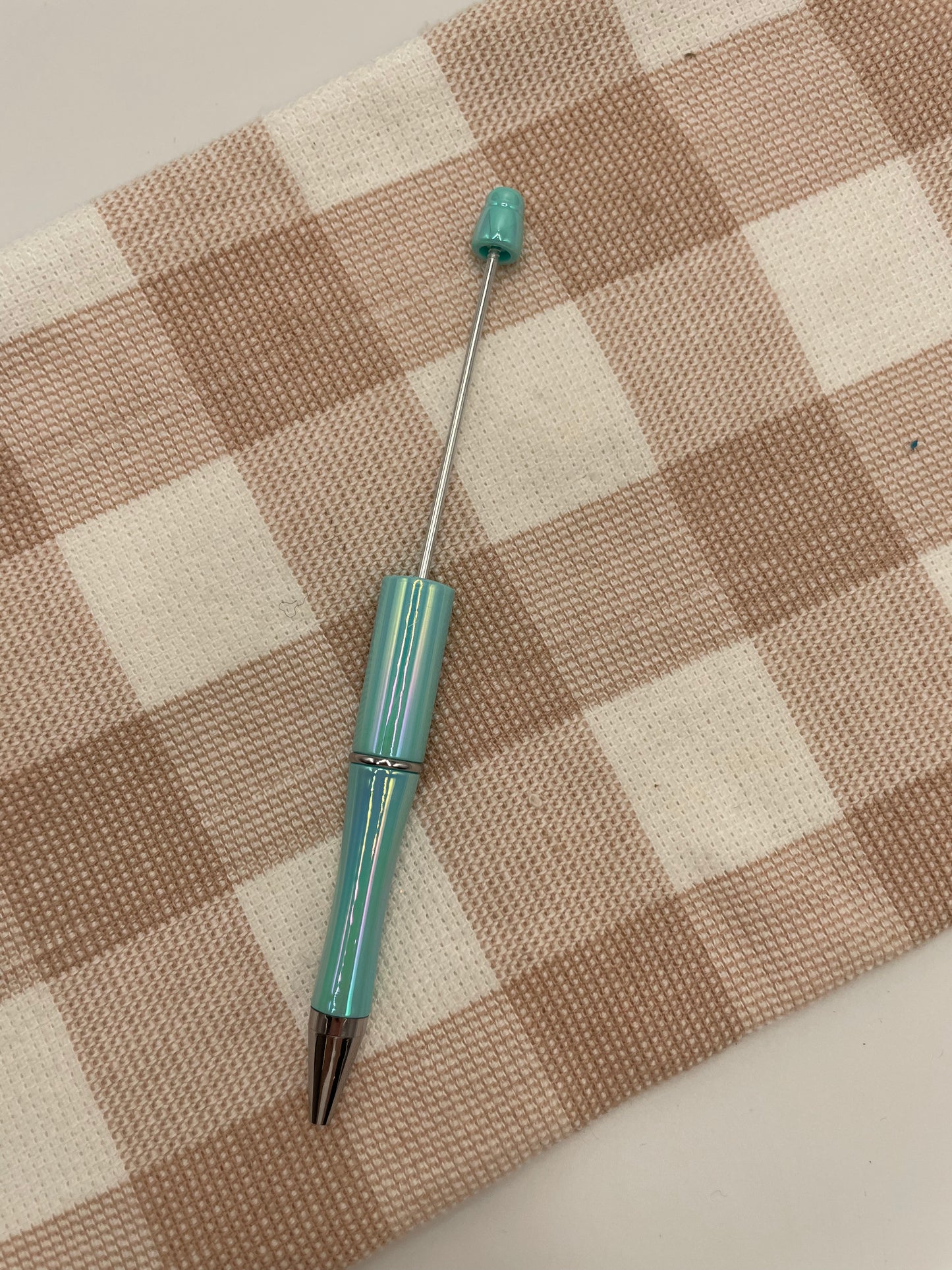 Bead-able Pen Blank | Bright Blue 2