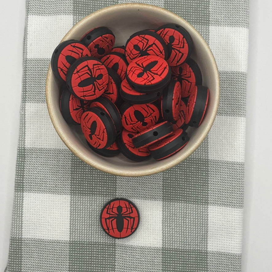 Silicone Focal Bead | 379 | spider Man