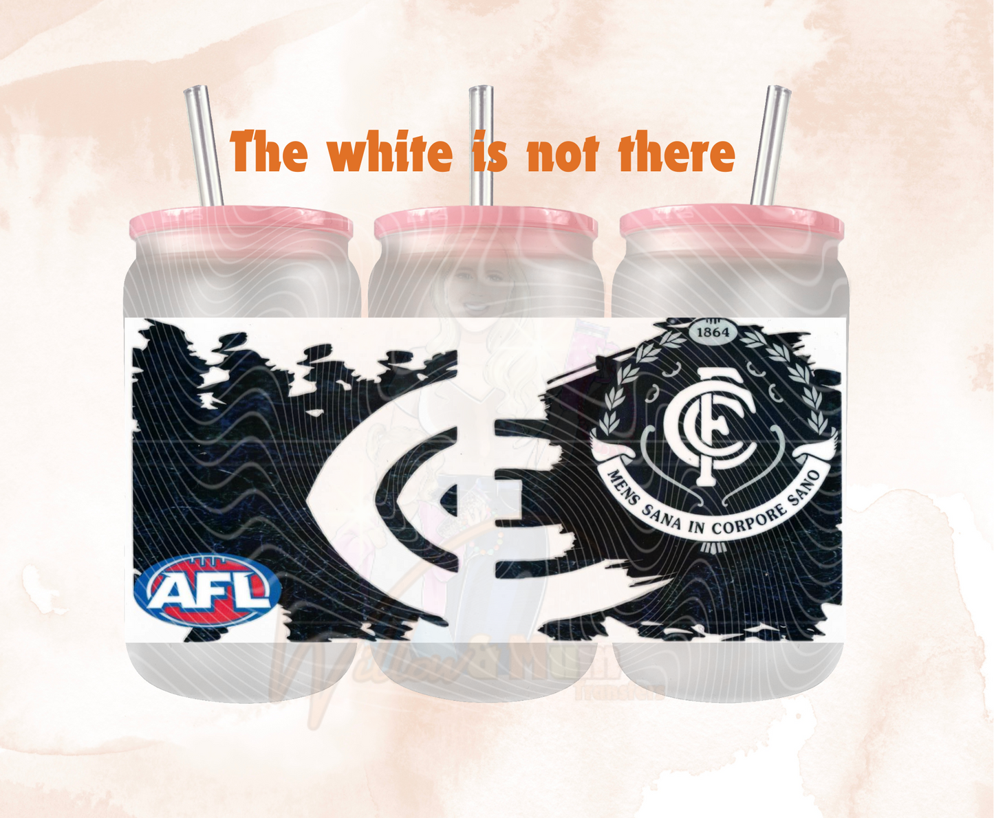 2025 |UV DTF 16OZ WRAP - Sports  - Carlton 2