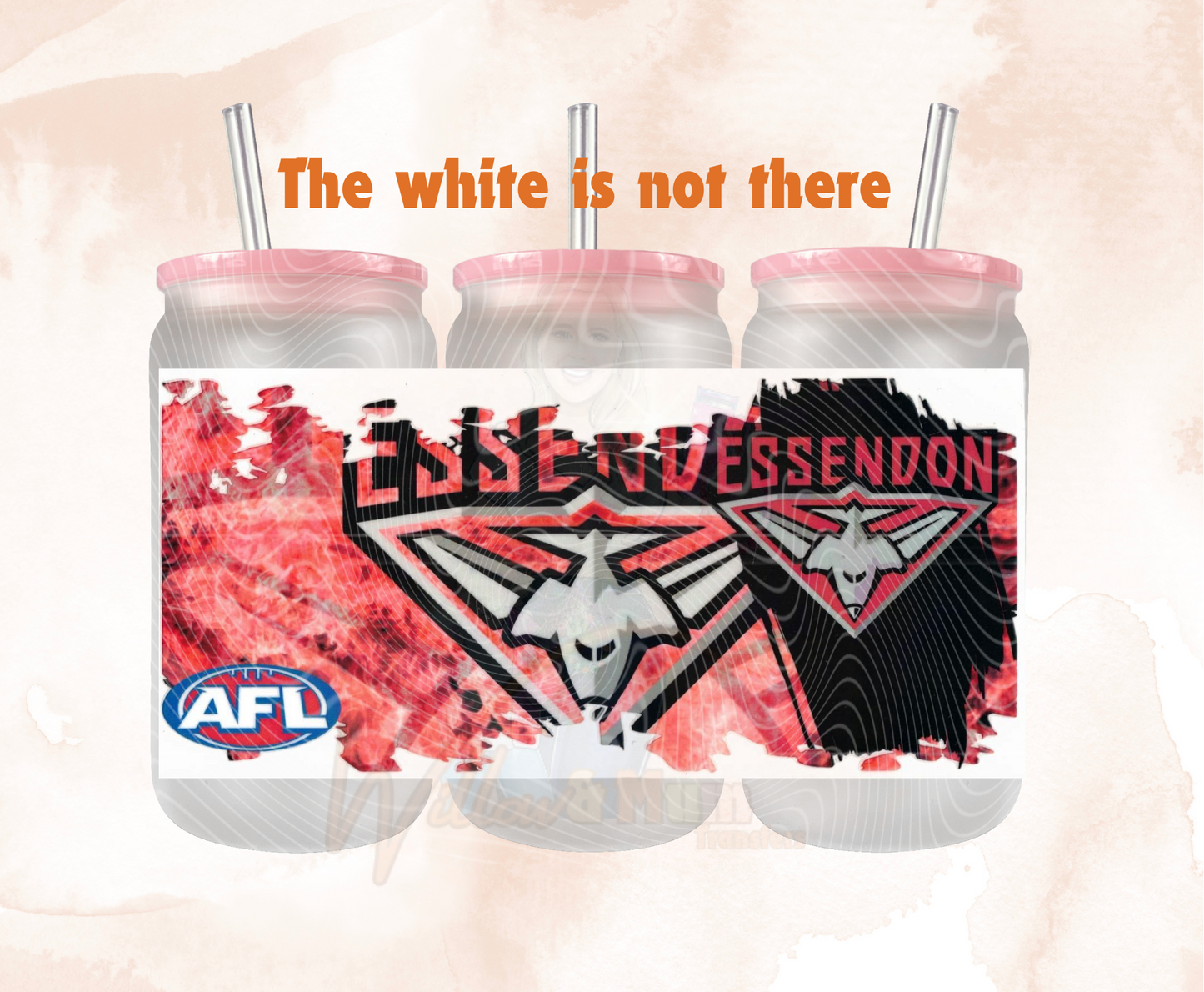 2025 |UV DTF 16OZ WRAP - Sports - Essendon 2