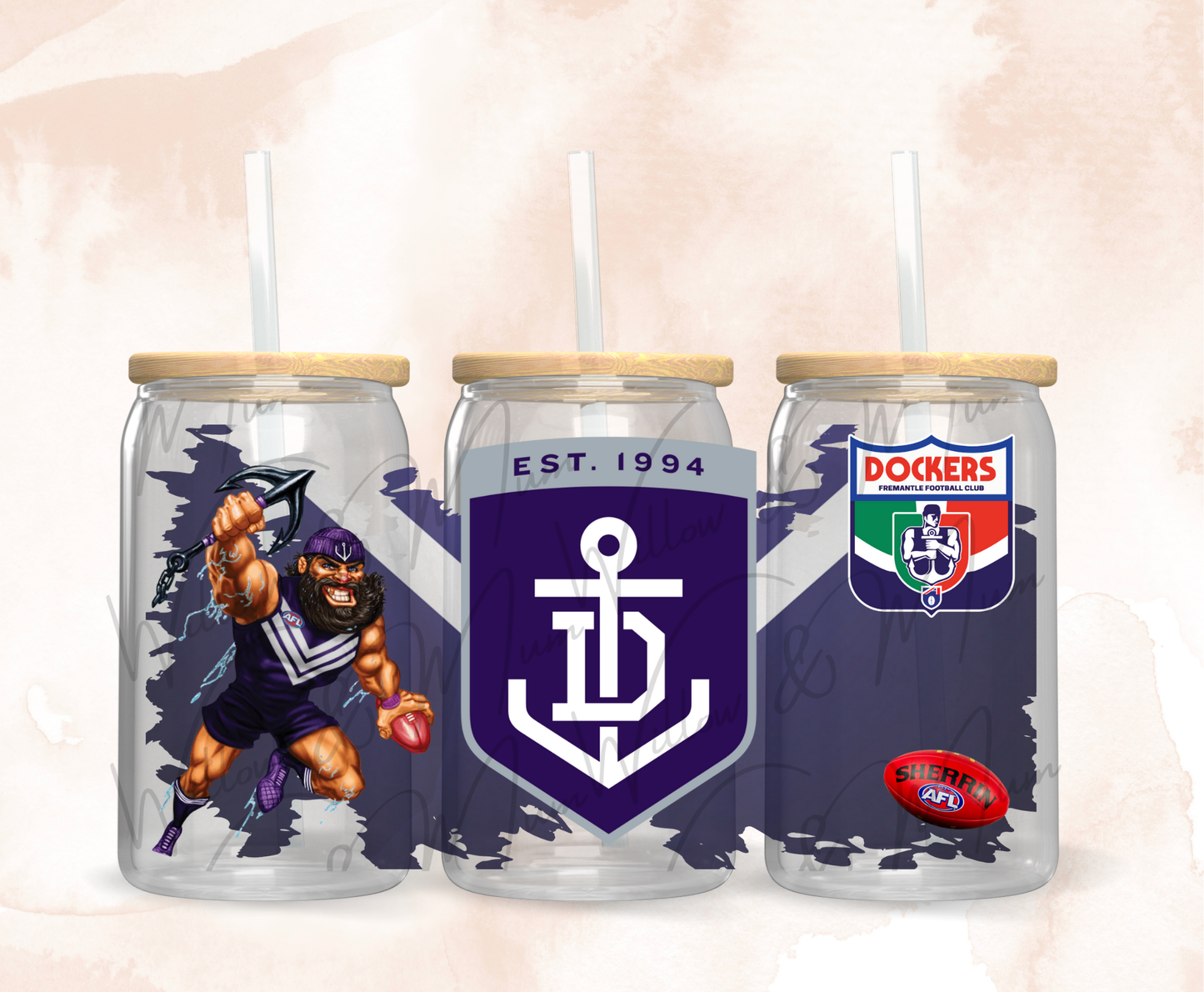2025 |UV DTF 16OZ WRAP - Sports - Fremantle