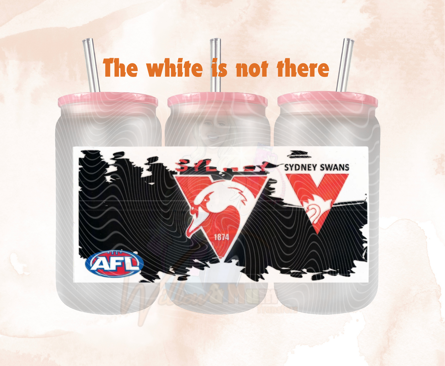 2025 |UV DTF 16OZ WRAP - Sports AFL | Sydney 2