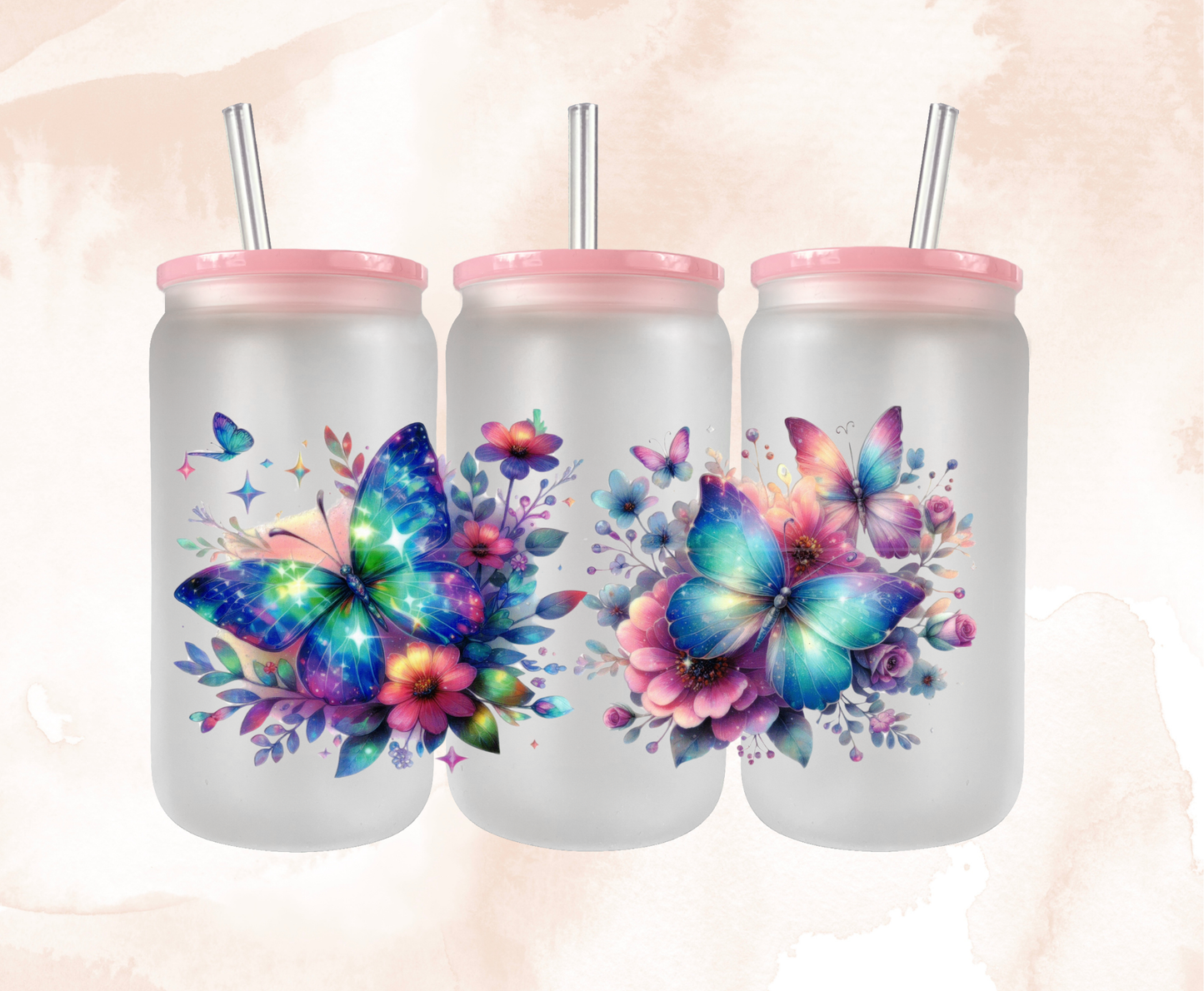 2025 | UV DTF 16OZ WRAP | 175 Butterflies