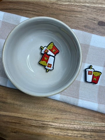 Silicone Focal Bead - 141 Mcdonalds