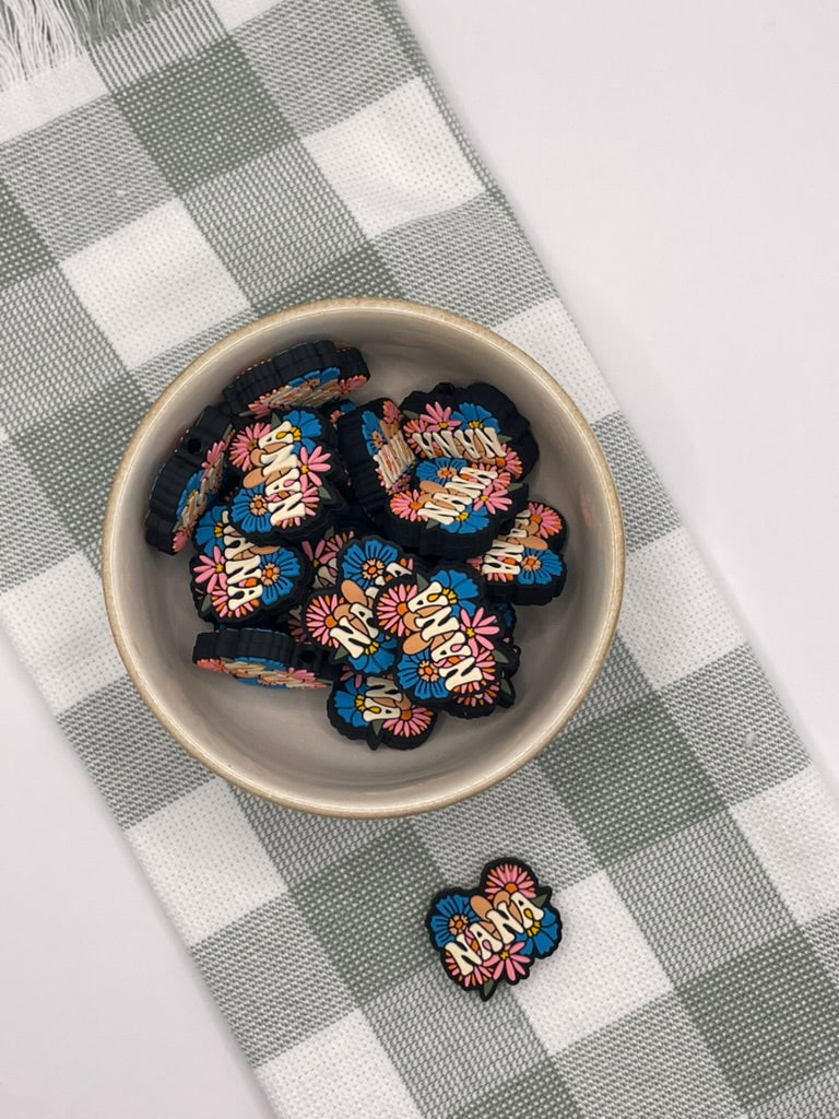 Silicone Focal Bead | 344 | Nana