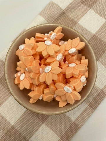 Silicone Focal Bead | Flower | 473