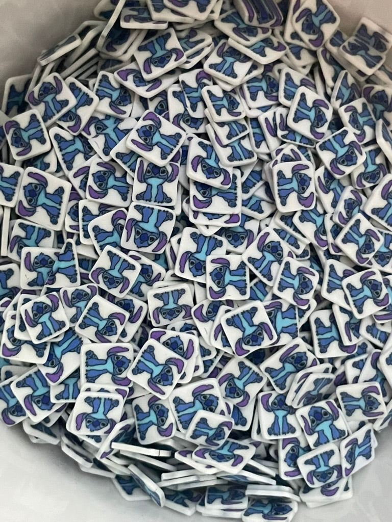 Glitter - Clay Slices | Blue Sti Tch