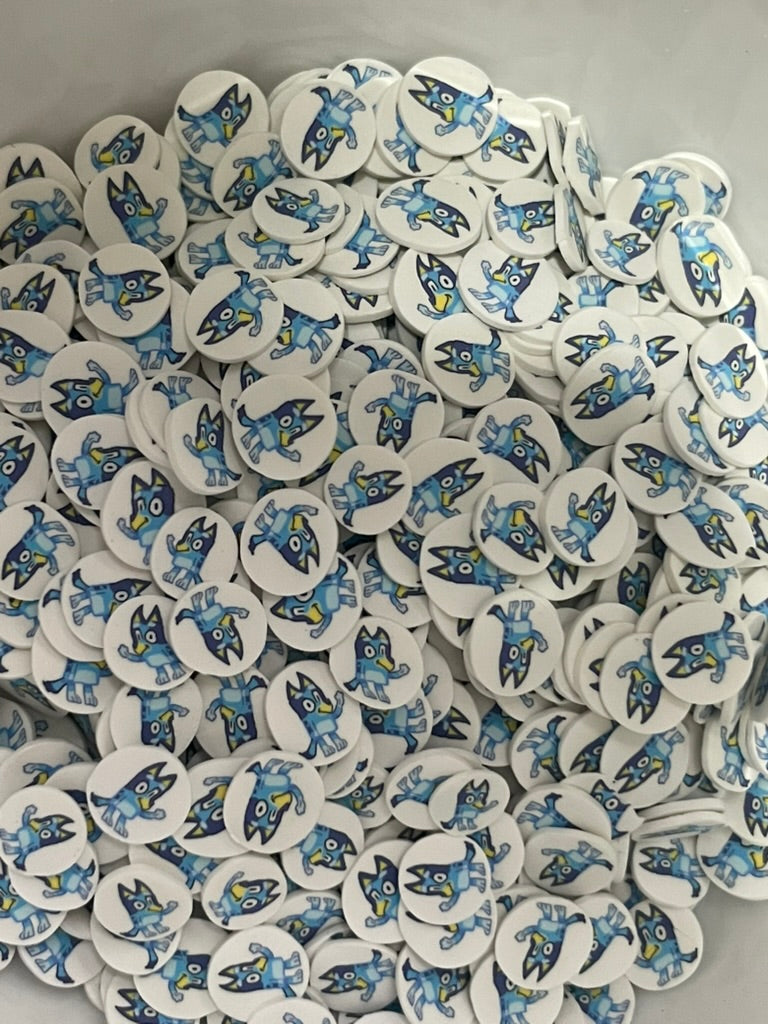 Glitter - Clay Slices | Blue Dog