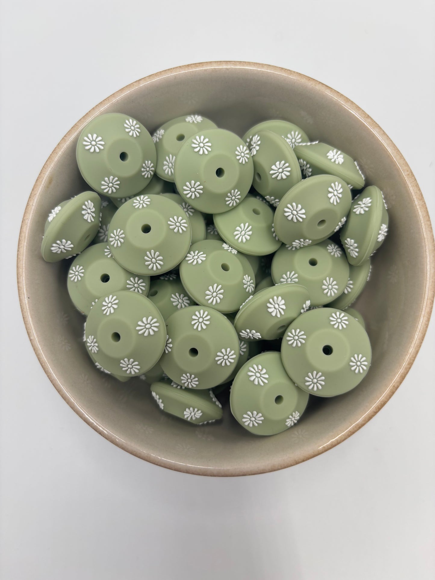 20mm Abacus Flower Beads | Lint 9