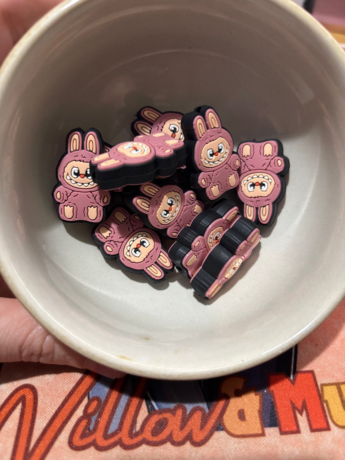 Silicone Focal Bead | 327 | Labulu Pink