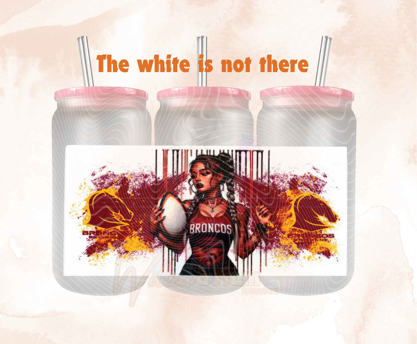 UV DTF 16OZ WRAP - Sports NRL - Broncos 3
