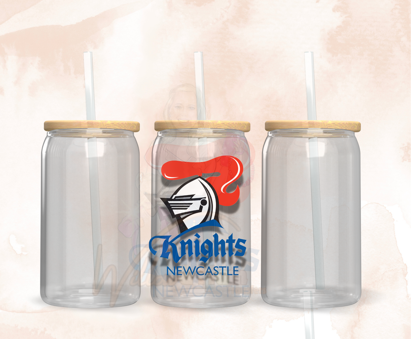UV DTF Decals - NRL | sports | KNIGHTS