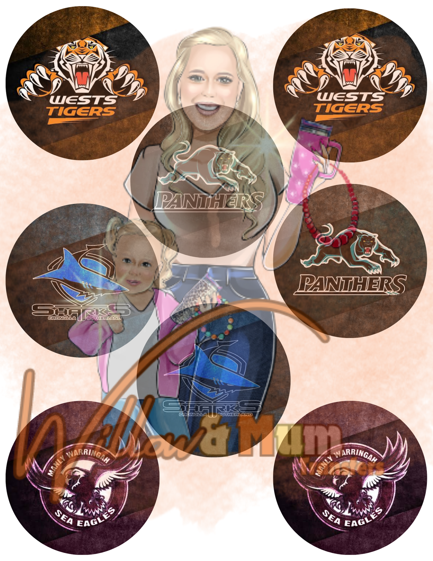 Members Exclusive  | Sublimation Prints | Car Coaster 16