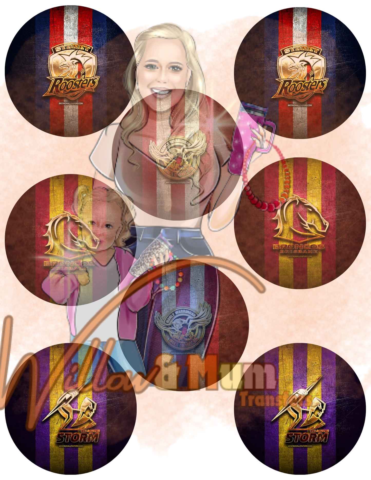 Members Exclusive  | Sublimation Prints | Car Coaster | 20