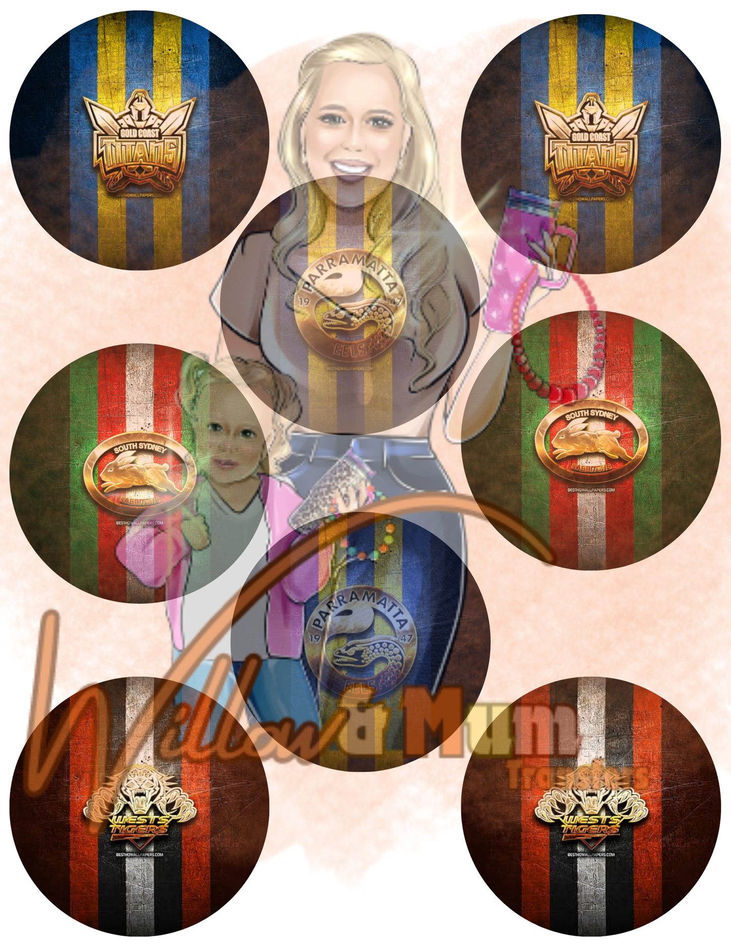 Members Exclusive  | Sublimation Prints | Car Coaster |21