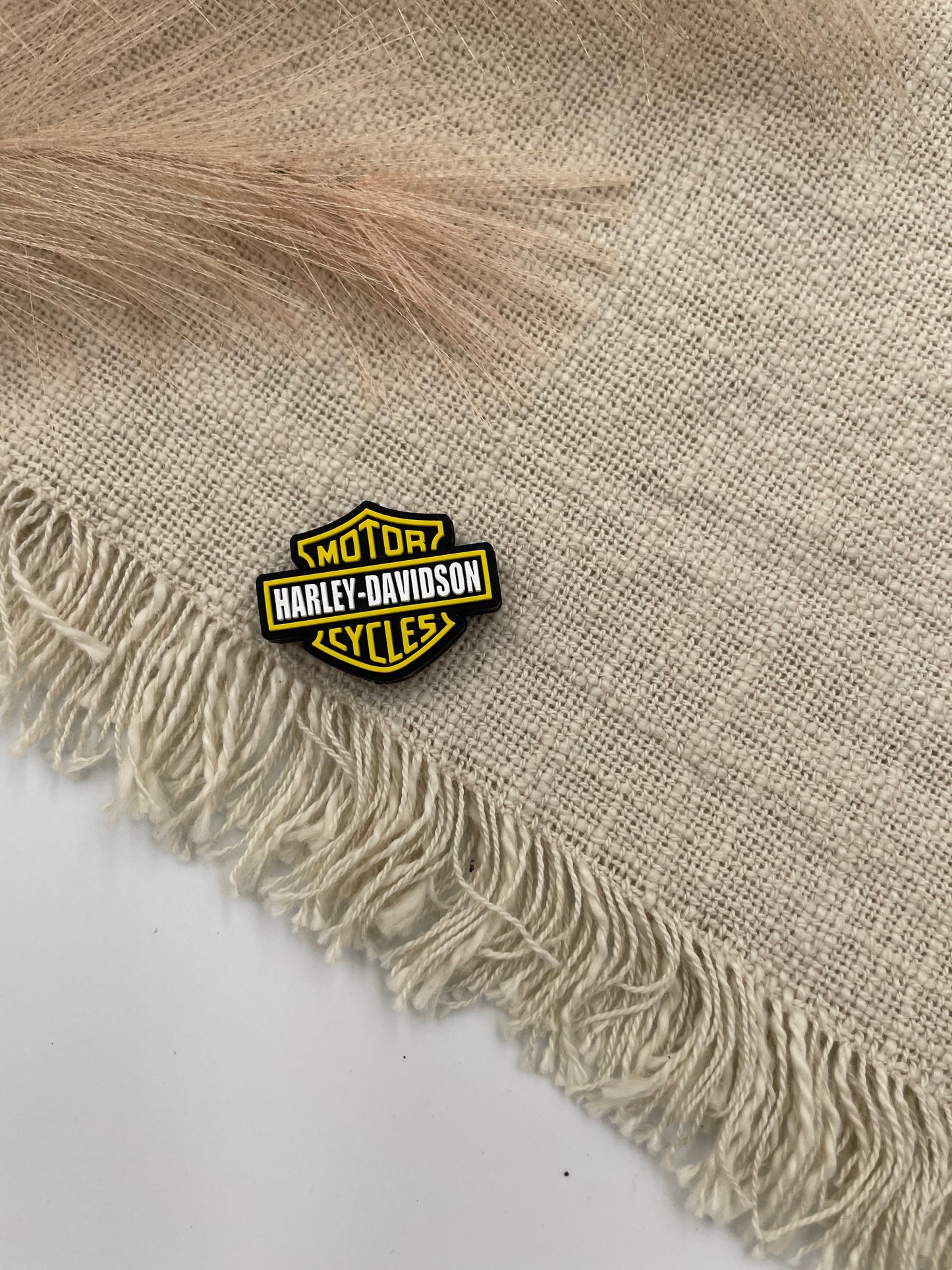 Silicone Focal Bead - 164 | yellow Harley