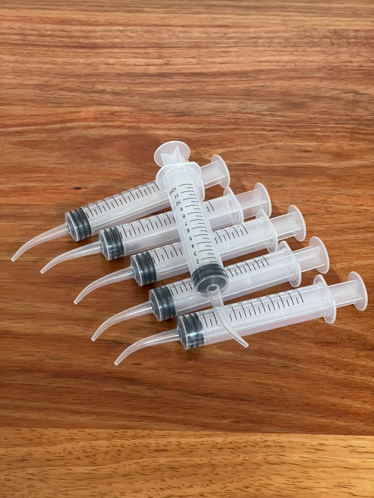 Curved Blunt Tip Syringe 12ml