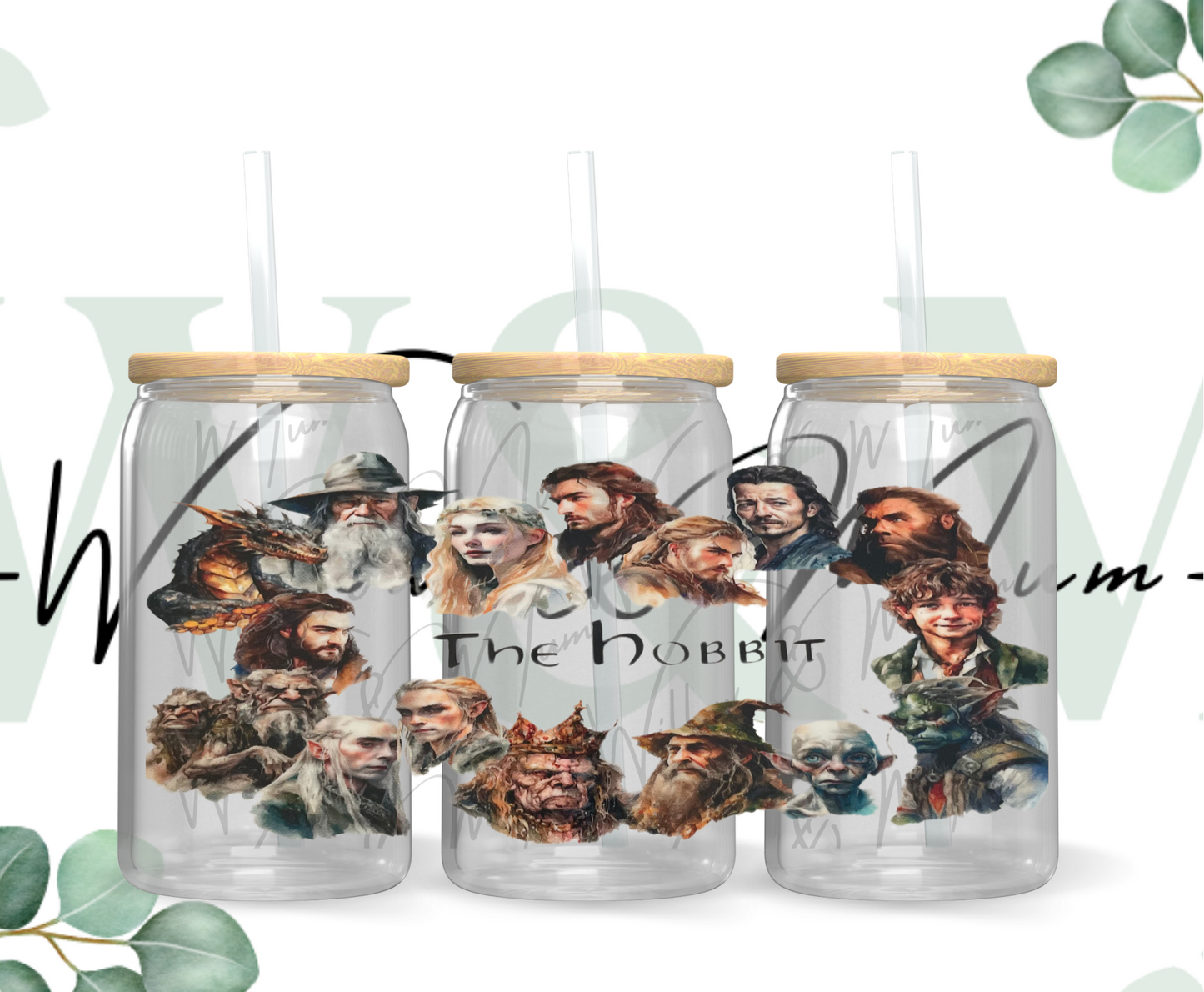 UV DTF 16OZ WRAP - tv 52 - HOBBIT | Clearance