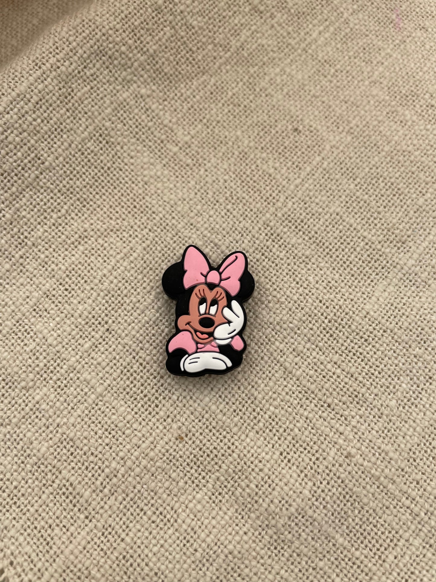 Silicone Focal Bead - 19 Minnie mouse