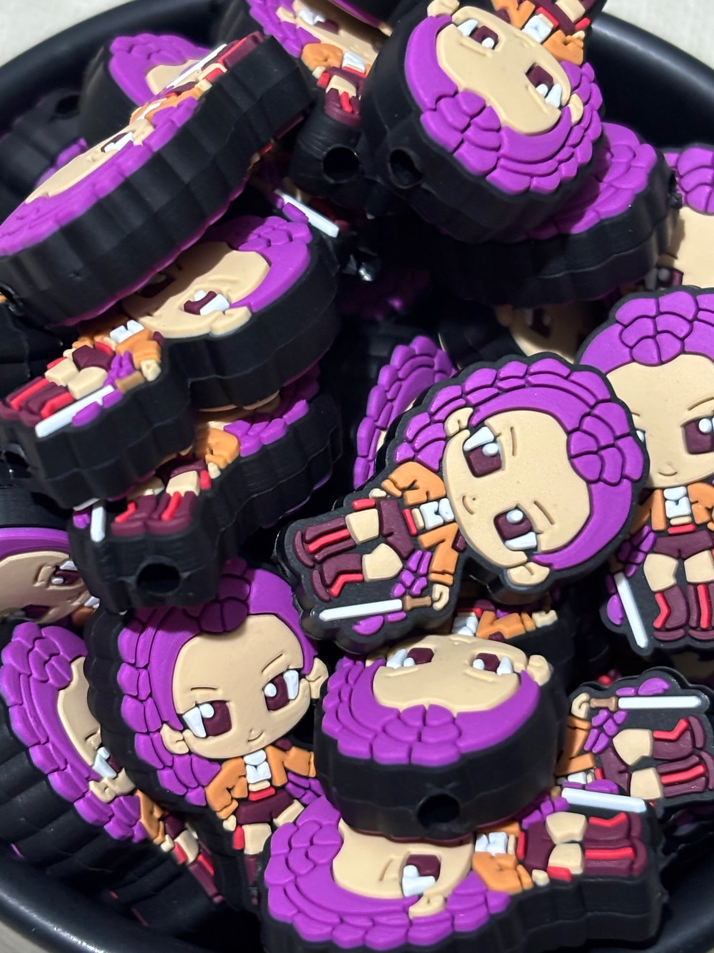 Silicone Focal Bead | 388 | K-pop Rumi