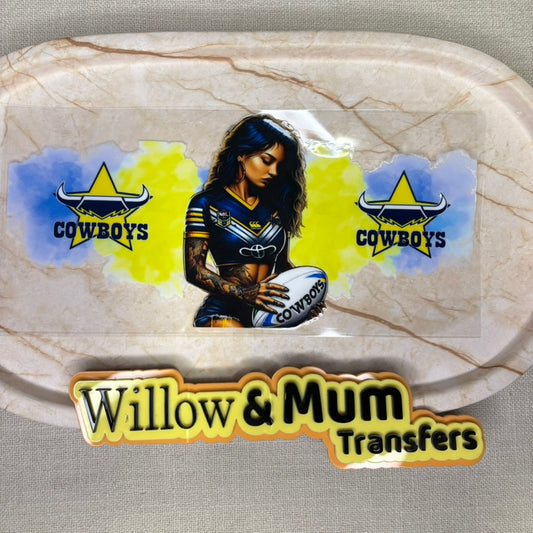2025 | UV DTF 16OZ WRAP | Sports Cowboys 3