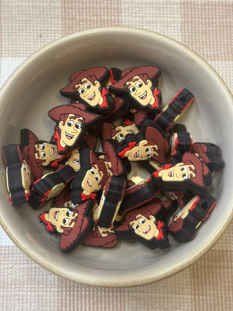 Silicone Focal Bead | Toy story 513 Woody