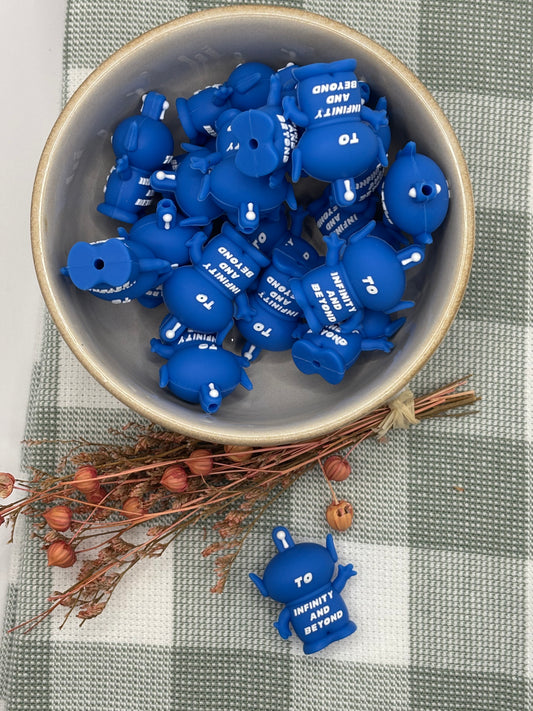 3D Silicone Focal Bead | 356 | To infinity