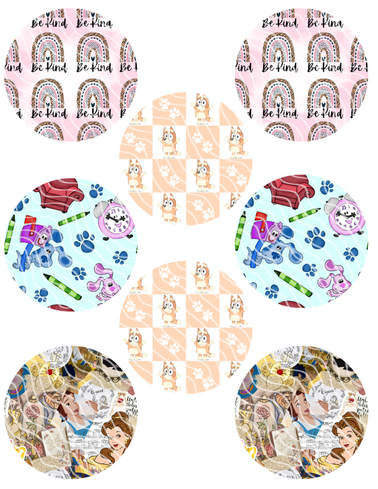 Members Exclusive  | Sublimation Prints | Car Coaster | 25
