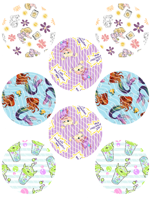 Members Exclusive  | Sublimation Prints | Car Coaster | 27